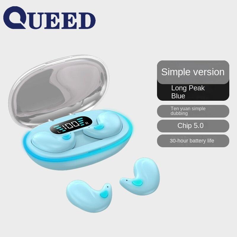 Nieuwe onzichtbare Mini Sleep draadloze Bluetooth-headset Slaapt Zijkant