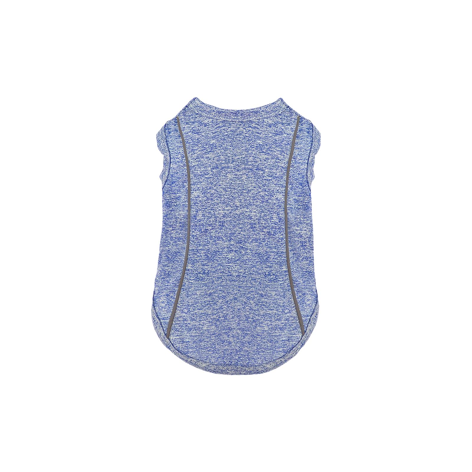 

Dog Reflective Tank Top – Lightweight Breathable Summer Vest With Night Safety Stripe For Small Medium Dogs L синий