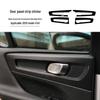 Volvo XC40 Interior Carbon Fiber Scratch & Kick Guard Stickers