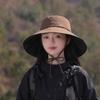 Summer Big Brimmed Sunscreen Hat for Women Outdoor Travel Camping Sunscreen Hat Korean Edition Fisherman's Hat