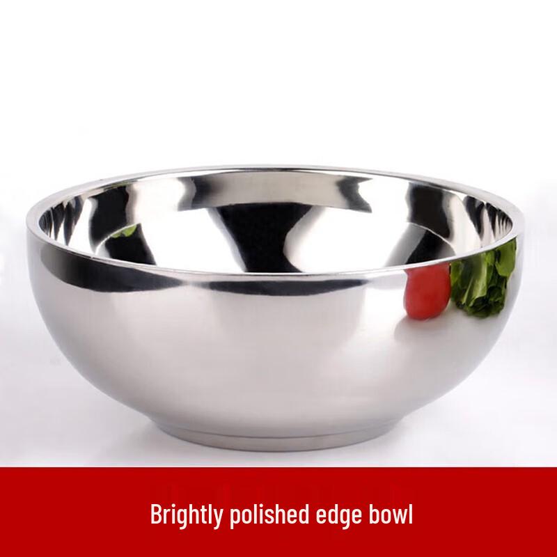 Stainless Steel Anti-scalding Bowl, 10-Pack