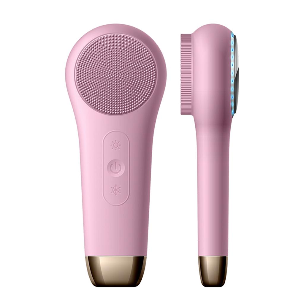 Facial Cleansing Brush Ddevice Face Scrubber Waterproof Face Scrub Brush Electric Silicone Face Scrubber Cleanser Brush
