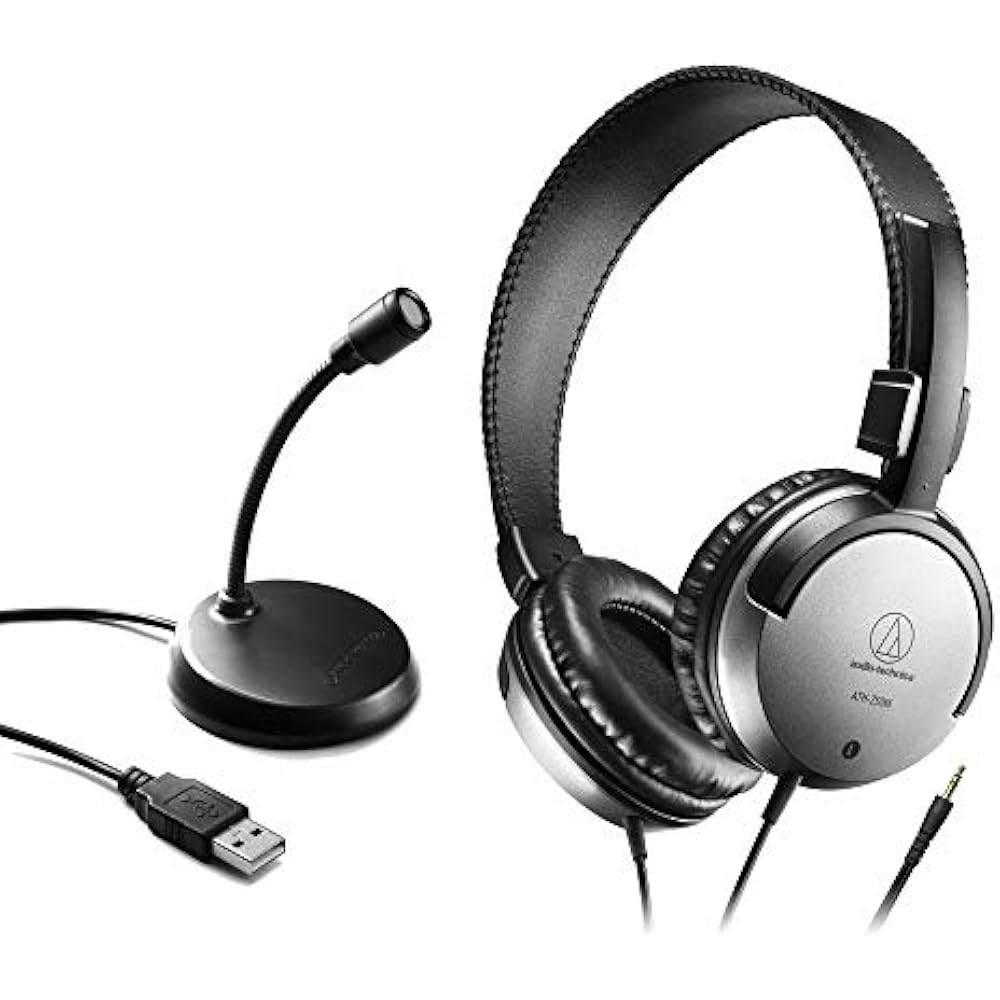 audio-technica USB microphone headphone starter pack telework/telecommuting AT9933USB PACK