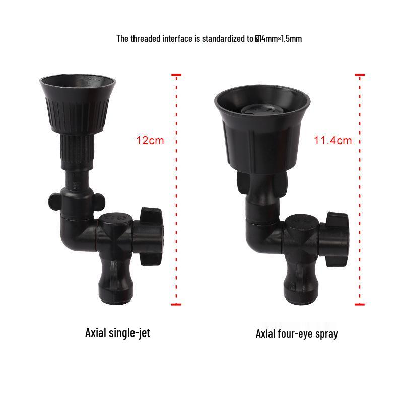 Universal Adjustable Sprinkler Nozzle - Plastic Atomization Accessories for Electric Agricultural Sprayers