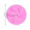 Food-Grade Silicone Christmas Tree Mold Round Shape Chocolate Baking Mold  Candy Making