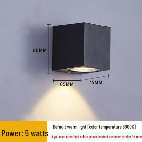 Waterproof Outdoor Wall Lamp for Villa Courtyard, Balcony, and Terrace