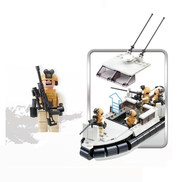 Oxford CJ36510 Cobra Bojový tým Námořní blok Dětská hračka