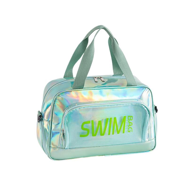 Newcity Dazzling Laser Waterproof Dry Wet Separation Travel Bag