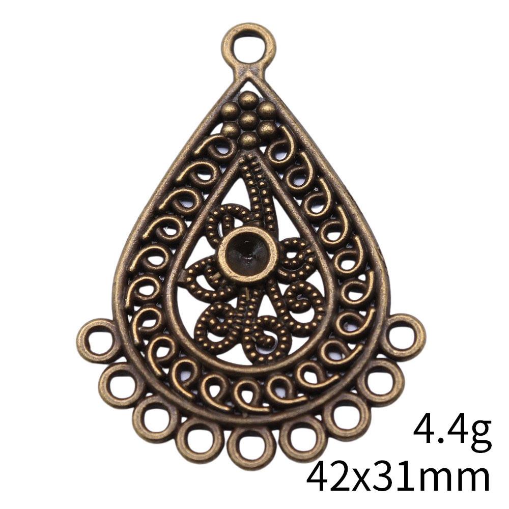 2025 Trend Accesories Water Drop Earring Connector Accessories Parts Ornaments For Home Accessories Parts