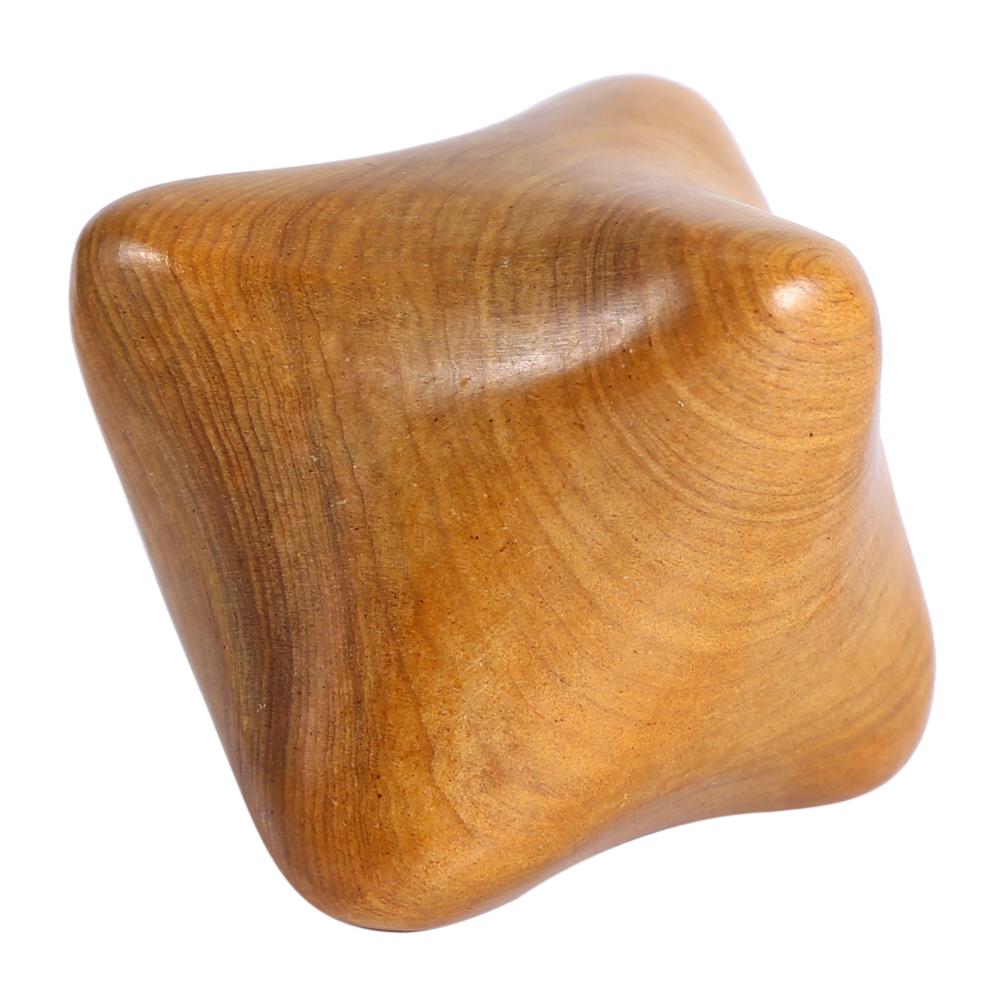 

Ароматный деревянный тайский рефлексотерапевтический массажер гексагональный акупунктурный терапевтический ручной массажный инструмент (# 1)