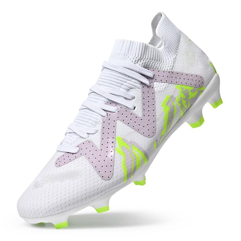 Męskie Buty Piłkarskie Wysokie Łamane Paznokcie TF Antypoślizgowe Długie Paznokcie AG Profesjonalny Trener Piłka Nożna Buty Piłkarskie dla Mężczyzn