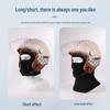 Ice Silk Motorcycle Balaclava: Thin, Breathable, Quick-Drying Face Mask for Men and Women - Sun and Dust Protection, Ideal for Spring and Summer.