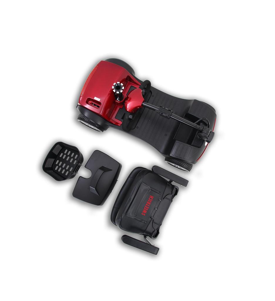 Mobility Scooters For The Elderly Sweetrich Top Speed 6Km/h Suitable For The Elderly/Disabled Max Range 15Km Load 136Kg S1 Sport