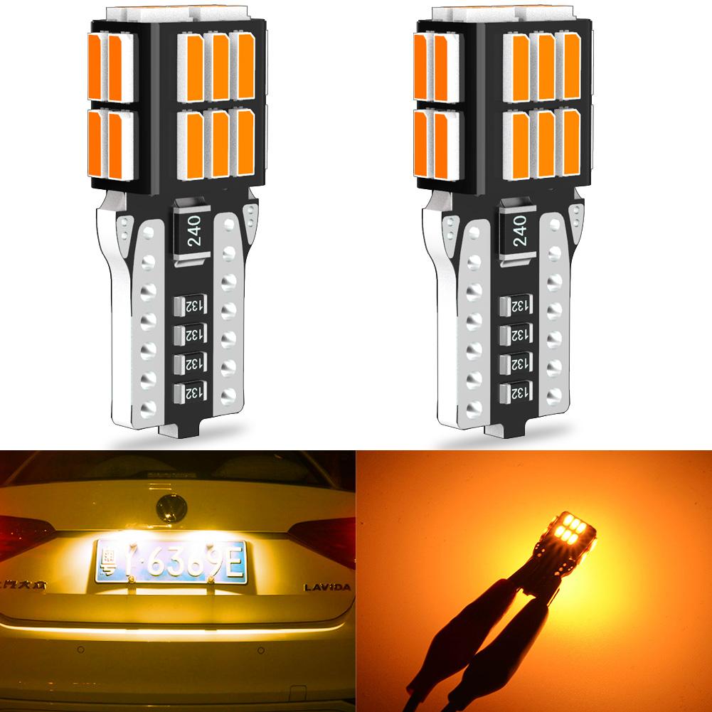 2x T10 W5W Led Bulbs Canbus Parking Clearance Lights Error Free For Renault Duster Megane 2 3 Logan Clio Fluence Captur Sandero