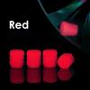 4PCS Luminous Tire Valve Cap Universal Auto Motorcycle Bike Wheel Nozzle Dustproof Tyre Valve Stem Fluorescent Car Accessories