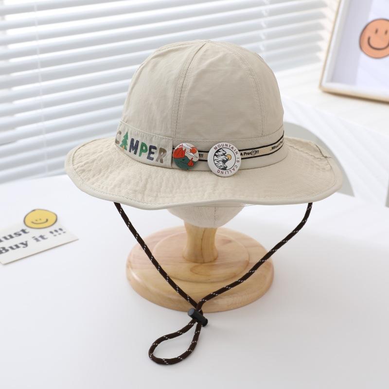 Children's Hats Summer Thin Quick Drying Hats  Baby Summer Sun Protection Hats  Boys  Sun Hats  Girls  Fisherman Hats  Kids