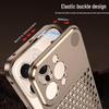 Cross-border Compatible Aroma Cooling Aluminum iPhone Case for 14/15/16/17 Pro Max