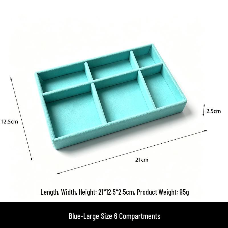 Schmuckaufbewahrungsbox & Schreibtisch-Organizer für Make-up, Ohrringe, Armbänder, Ringe