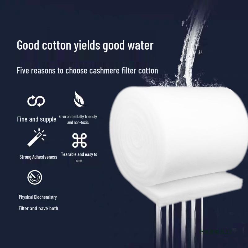 High-Density Hand-Tear Filter Cotton for Fish Tank and Pond Purification