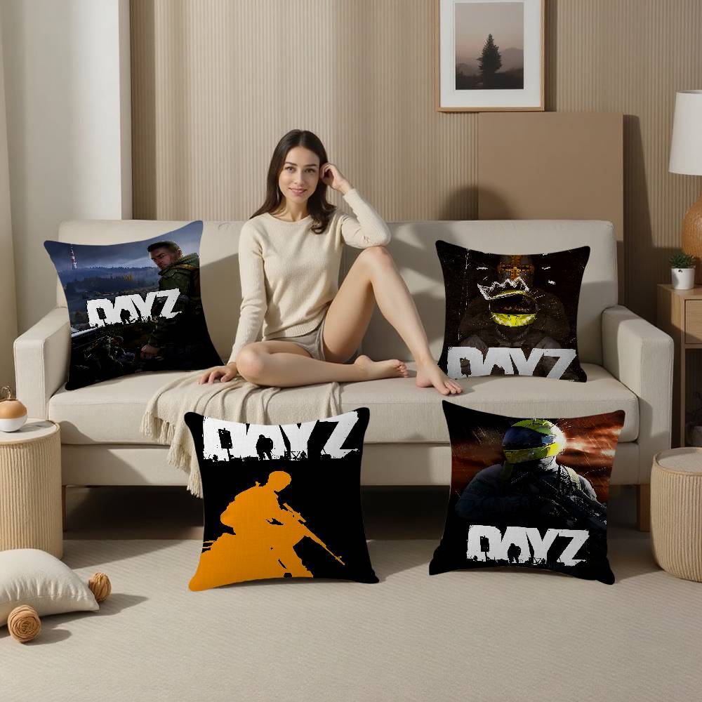 Game D-DayZ DIY Cushion Cover Polyester Sofa Cushions Decorative Throw Pillows Home Decoration Pillowcover