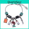 Demon Slayer Kimetsu No Yaiba Pendant Bracelet With Alloy Charm For Fans And Giftgiving