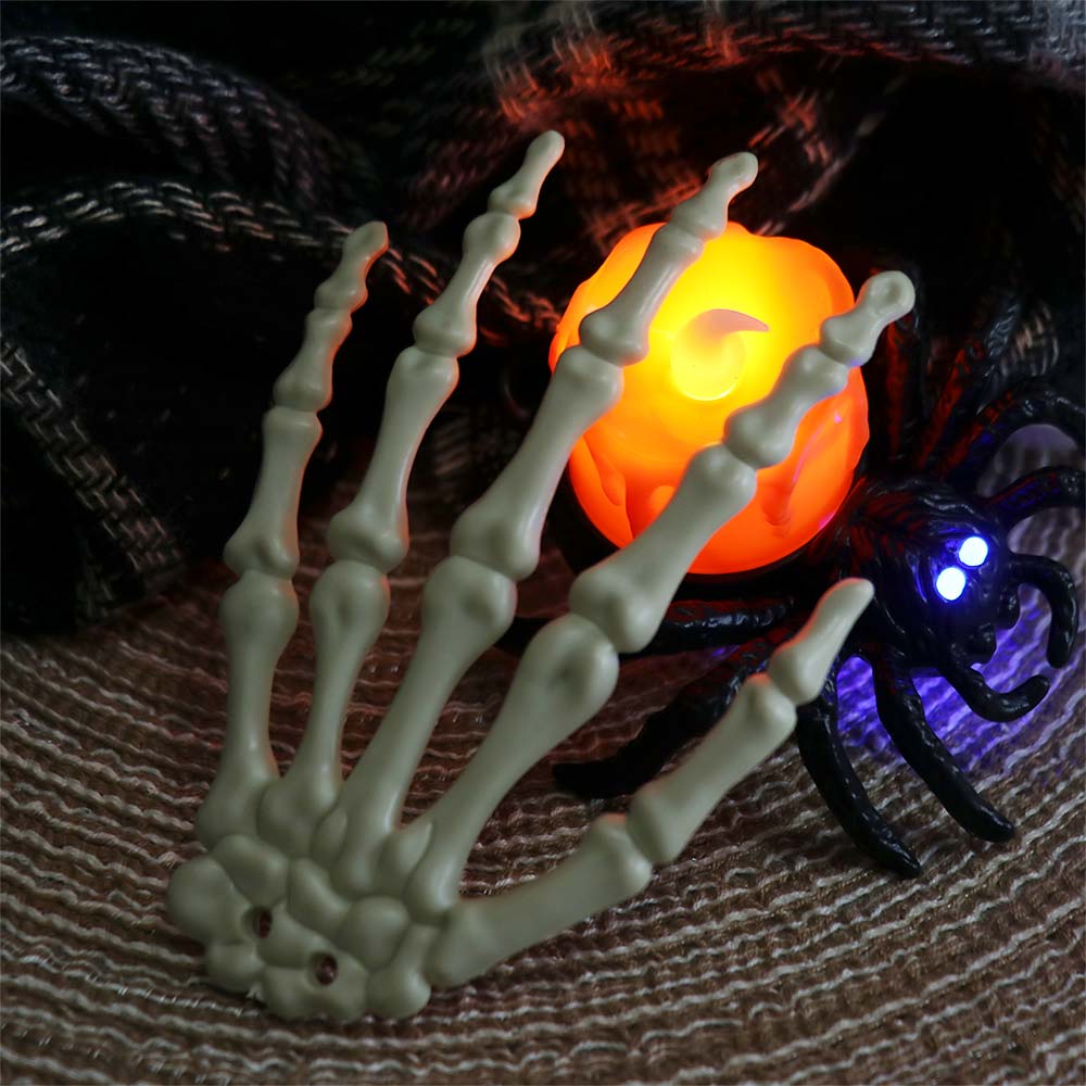 Plastic Halloween Skeleton Hands Realistic Spirit Claw Fake Skeleton Hands Halloween Themed Party