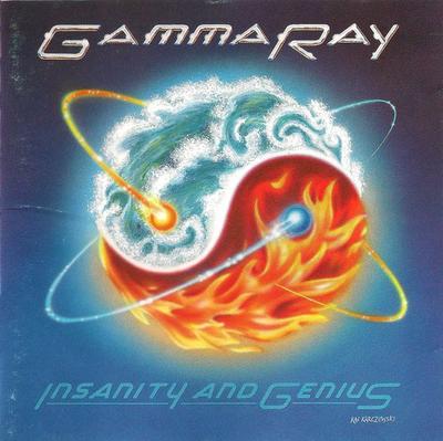 CD GAMMA RAY - Insanity And Genius N02032 Noise 1993 Germany Rock Used