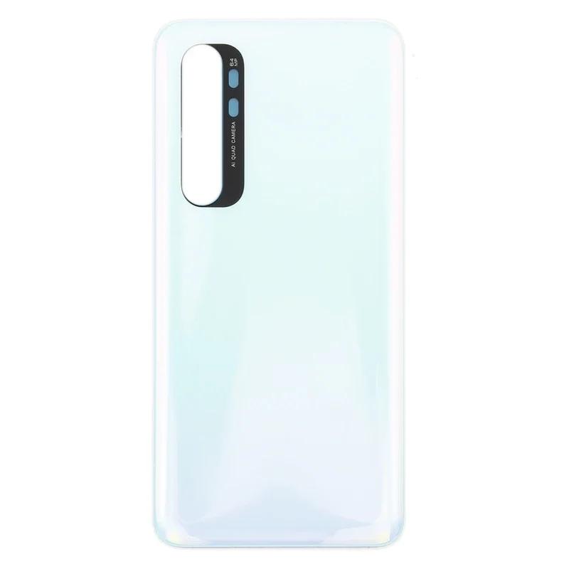 Parts Battery Back Cover For Xiaomi Mi Note 10 Lite M2002F4LG M1910F4G Mobile Phone Replacement Housing Back Dock Cove