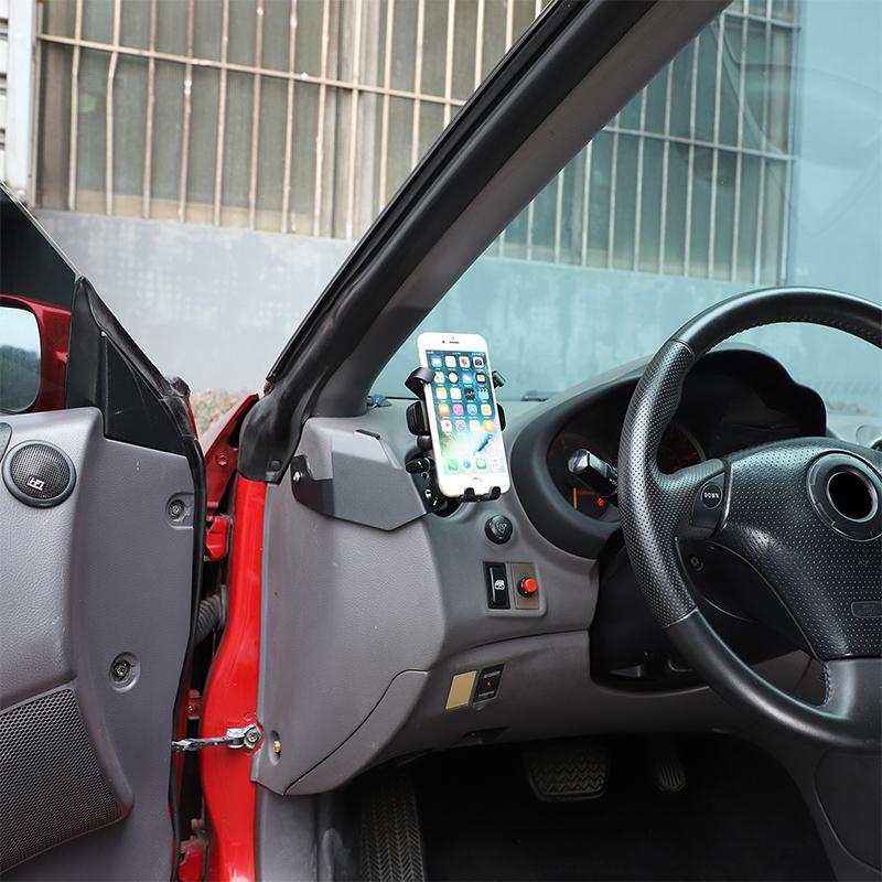 For Toyota Celica 1999-2005 Car Central Control Left Side Air Outlet Frame Phone Holder Bracket Magnetic Mount Accessories dwz1
