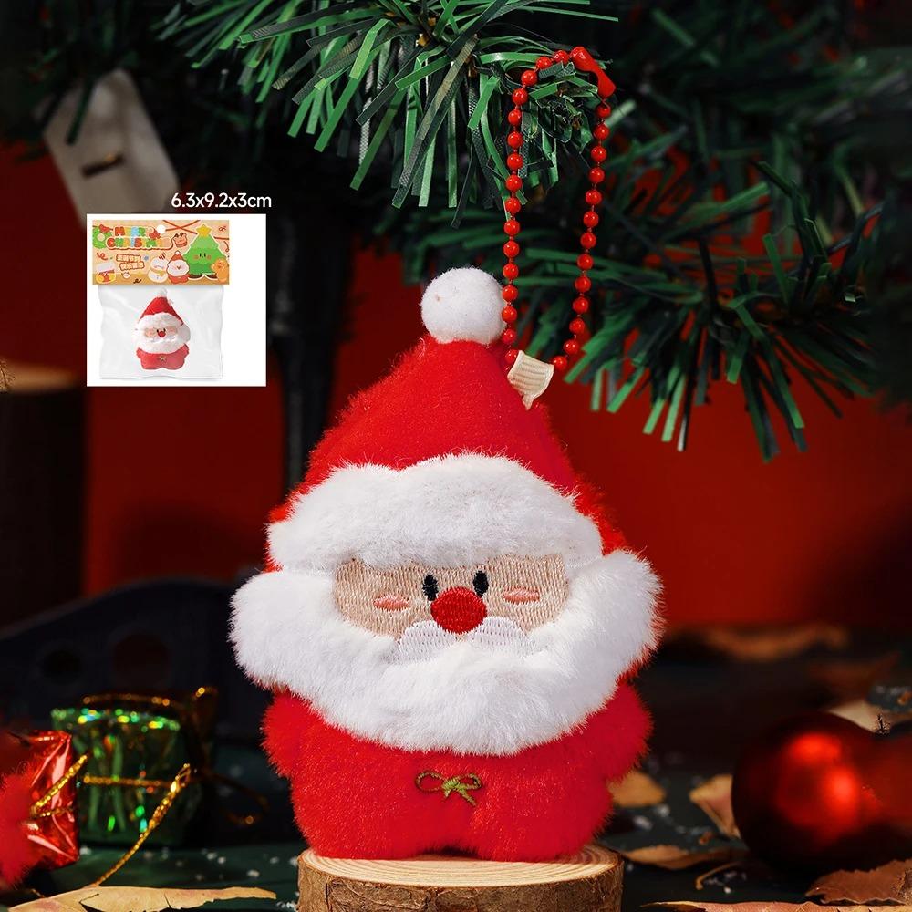 2026 Christmas Decoration News Cute Bear Dolls Pendant Christmas Tree Hanging Oranment Navidad New Year Home Decor Kids Gifts