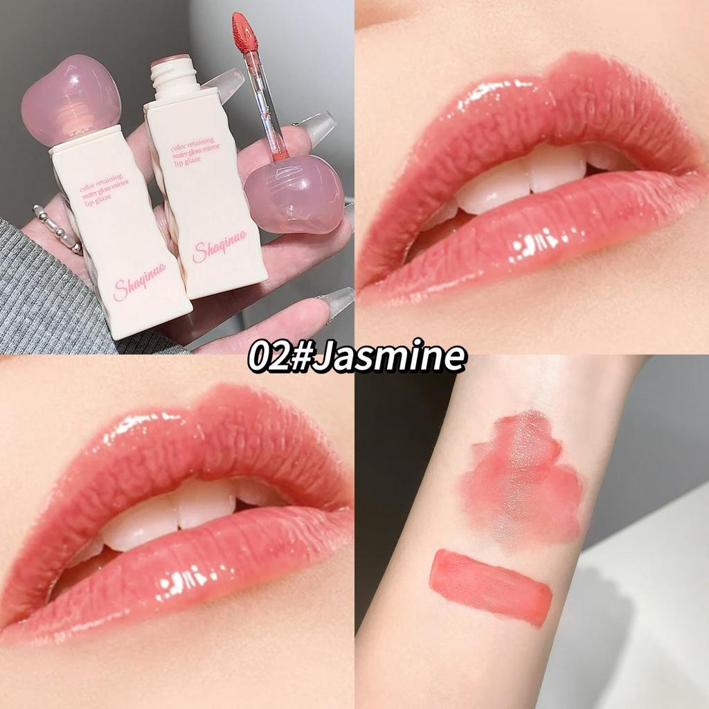 Mirror Gloss Lip SHAQINUO Hydrating, Long-Lasting Color with Luminous Mirror Finish for Glossy and Vibrant Lips All-Day Wear