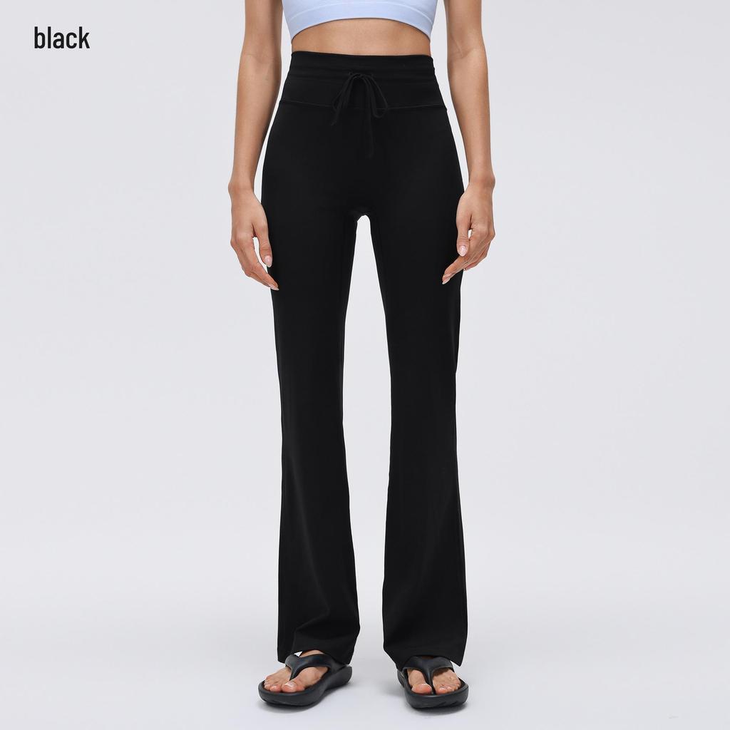 High-Waisted Flared Pants: Butt Lifting & Tummy Control, Slimming Fitness Yoga Pants for Spring/Summer