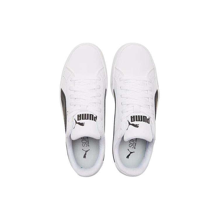Puma Smash Vulc White Black 359622-05