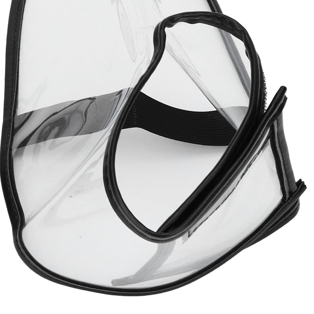 Składany pokrowiec na buty fryzjerskie Wielokrotnego użytku Pokrowiec na buty do salonu fryzjerskiego Przezroczysty pokrowiec na buty do sklepów z masażem Spa