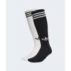 adidas 3-Stripe Knee Socks 2P - White:Black JV7413 5309827