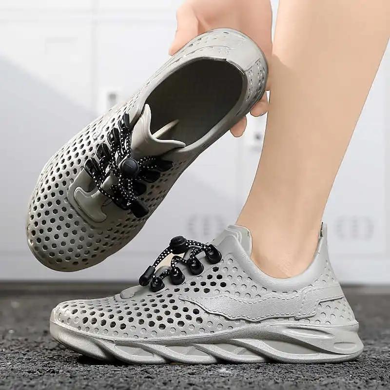 Outdoor Height Increasing Men's Outdoor Boots Boot Shoes Man Summer Breathable Shoes Sneakers Sports Latest Comfort Nice