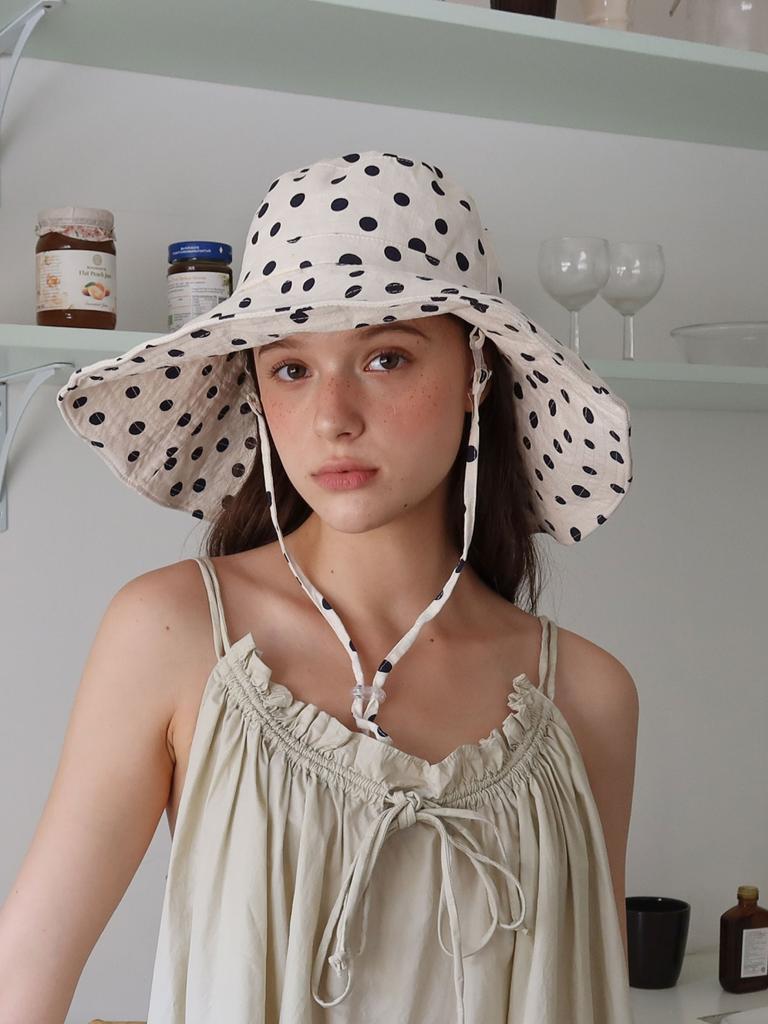 Sioleu Lottie Polka Hat_White