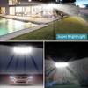 Outdoor 300 LEDs Solar Lights Motion Sensor Waterproof Wall Lamp Garden Courtyard Street Lights Solar Spotlights Adjustable