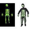 Kids Horror Luminous Skeleton Clothes Classic Halloween Cosplay Costumes Party