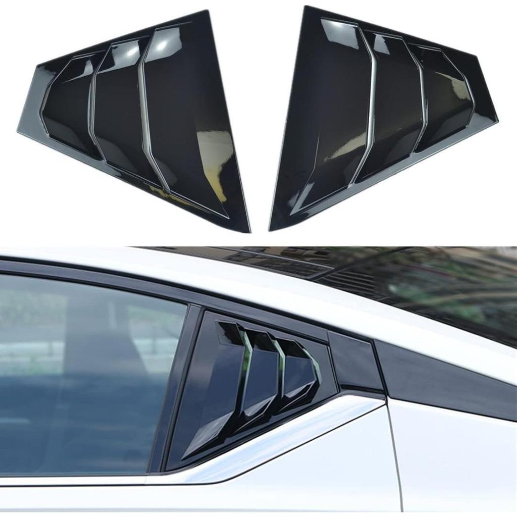 19-24 Altima Rear Triangle Window Louver Trim Cover Sticker