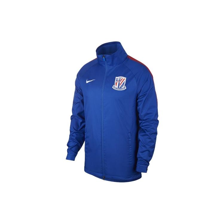Nike Shanghai Shenhua 2019 Water Resistant Jacket Blue Men s AR4507-480 L