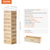 Tumbling Timber Toy 54 Blocks Tumble Tower Blocks Game Pine Wood Crate