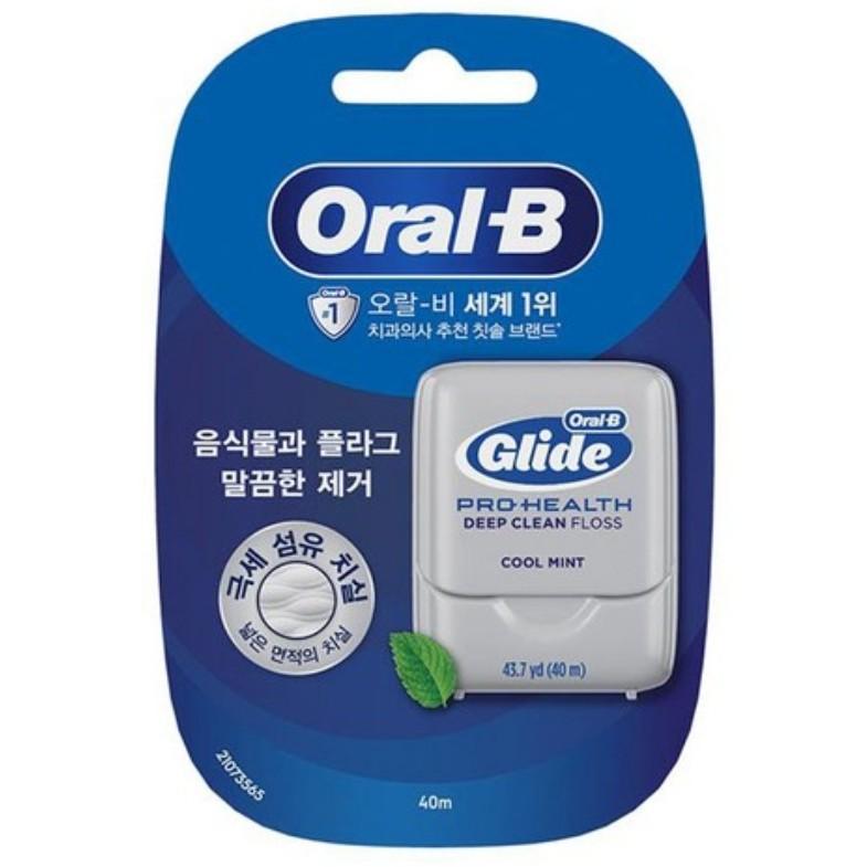 [Oral-B] Glide 3D White / Glide Deep Clean Dental Floss 35m, 3EA, From KOREA