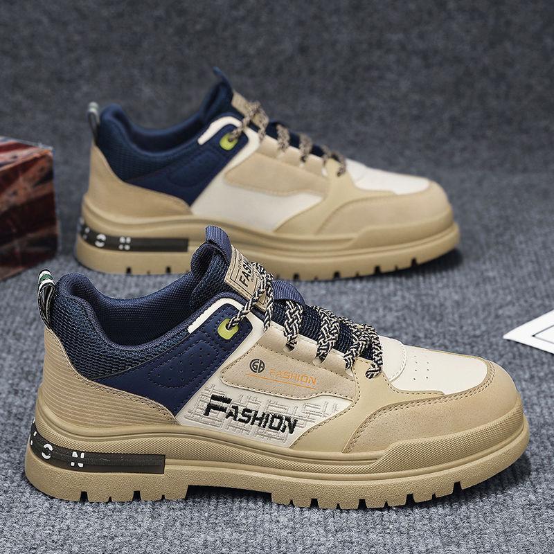 

Новые летние мужские туфли, водонепроницаемые и нескользящие, спортивные, увеличивающие рост, повседневные, рабочие, защитные туфли Martin 44