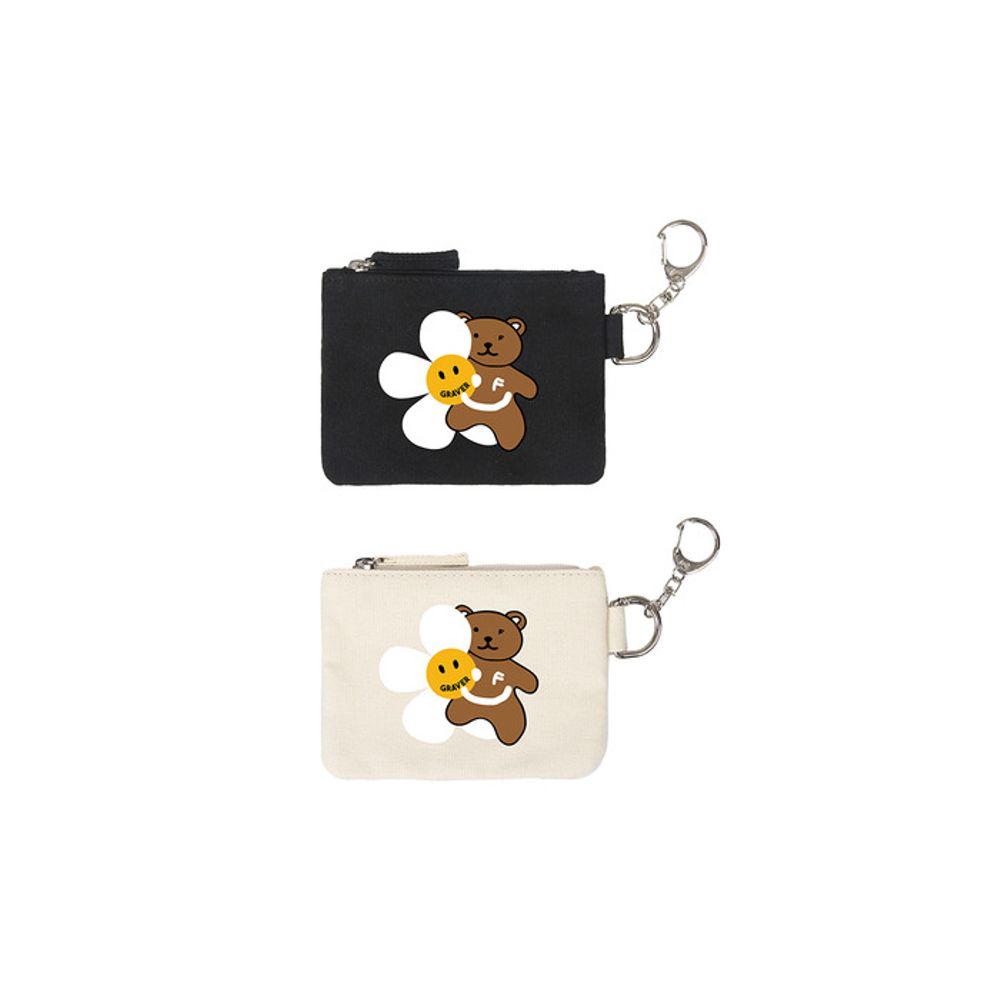 GRAVER [UNISEX] Signatur Schlüsselanhänger Kartenetui Schlüsselanhänger