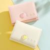 Newest Brand Designer Cute Candy Color Small Wallets For Women Soft Puleather Card Holder Purse Ladies Travel Fashion Purses