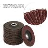 10Pcs Grit 60 Grinding Sanding Disc Polishing Wheel Grinding Flap Disc 100*6*16 mm