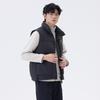 Mizuno Leichte einfarbige Jacke mit Stehkragen, winddicht und warm, mit Daunenweste, Herren-Oberbekleidung A2CE2556