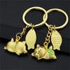 Artistic Lucky Cat Keychain Adornment Portable Lucky Cat Keychain Pendant Keyring Charm Symbolizing Wealth And Success