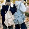 Schoolbag Casual Large Capacity Multi-Pocket Backpack Male Korean Version Niche Premium Travel Backpack Light Commuter Schoolbag Female